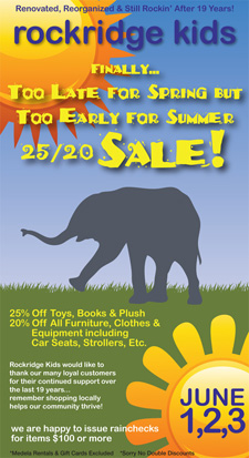Rockridge Kids Spring/Summer Sale